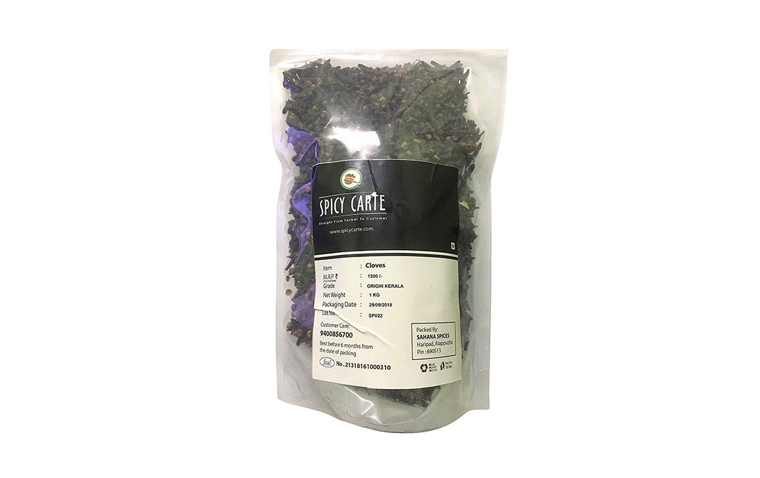 Spicy Carte Cloves    Pack  1 kilogram